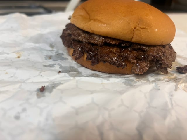 Plain Jane Burger.