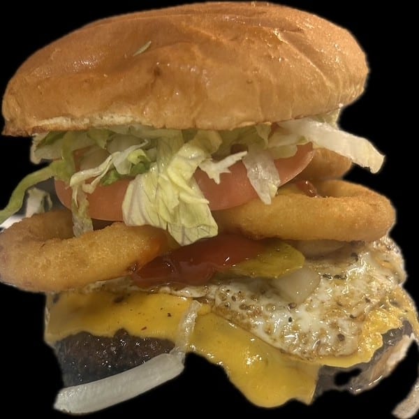 The Hyde Out Cheeseburger.